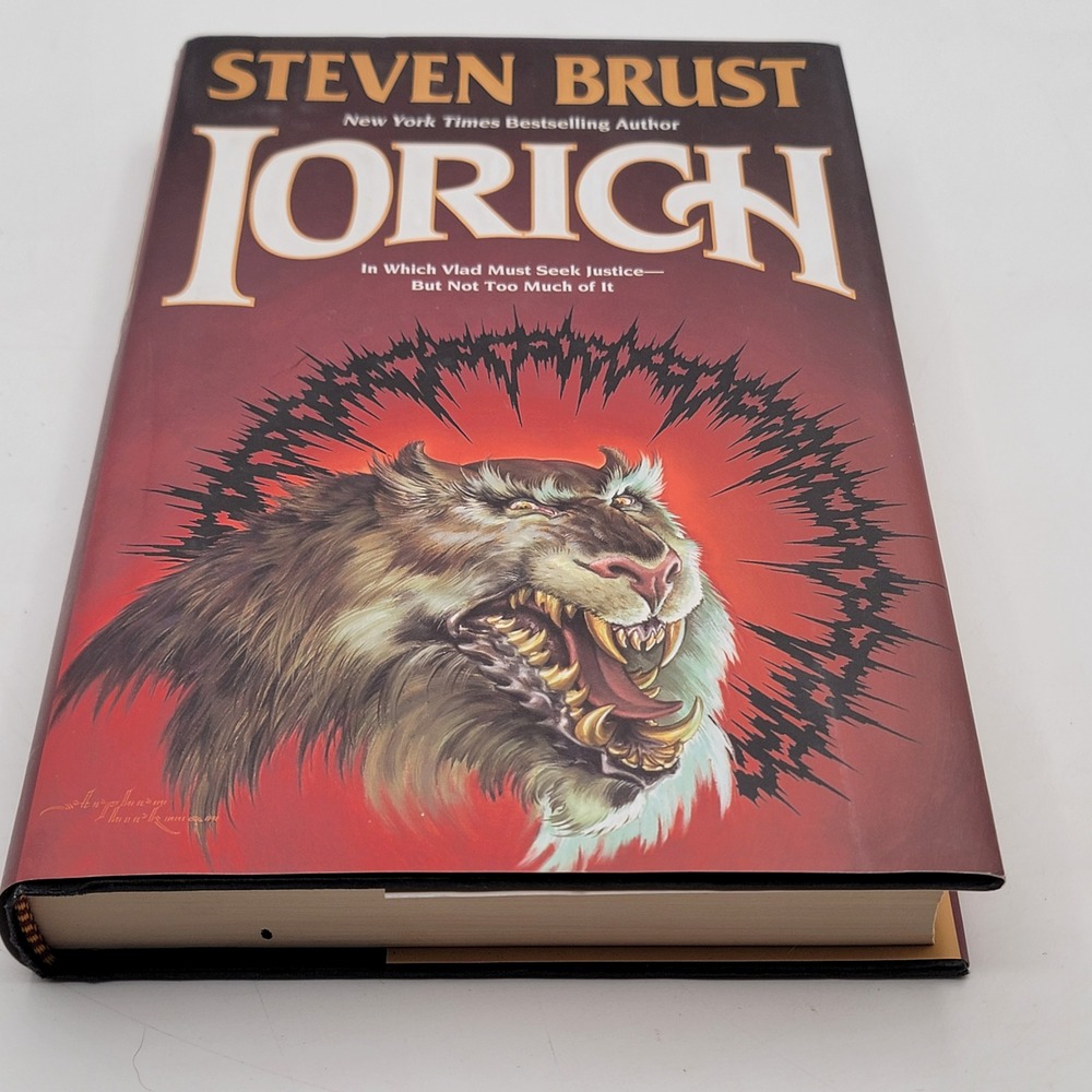 Steven Brust Iorich Hardcover 1st Ed 1st Printing Vlad Taltos Fantasy Good
